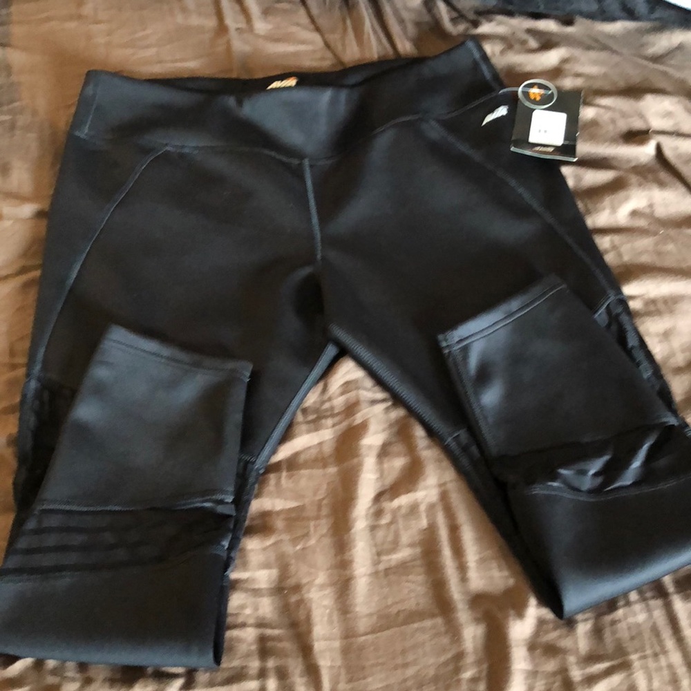 Moto mesh pants